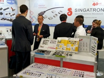 Visit Singatron's booth B2-112 at electronica 2018 in Munich, Germany.