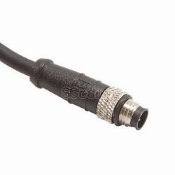 M8 Sensor (Molded with Cable) Connector, 2ME3012-X0X20XH
