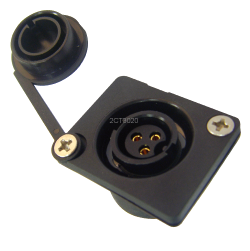 Circular Standard (Panel Mount) Connector, 2CT3020-W034A0