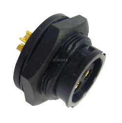 Circular Middle (Panel Mount) Connector, 2CM3014-W03600