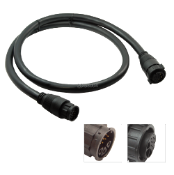 Circular Large (Molded with Cable) Connector, 2CG3004-W12F06