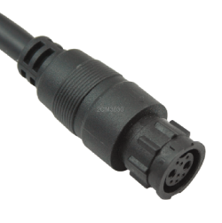 Circular Middle (Molded with Cable) Connector, 2CM3030-W09E01