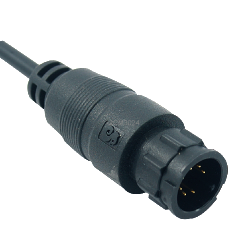Kreisförmiger mittlerer Stecker (mit Kabel geformt), 2CM3024-W03600