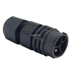 Circular Middle (Quick Lock, Push Lock, Field Installable (Solder)) Connector, 2QM3033-W03600H