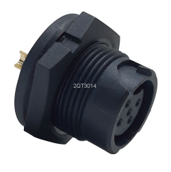 Connecteur Quick Push-Lock (Circulaire Standard, Montage sur Panneau), 2QT3014-W05300H