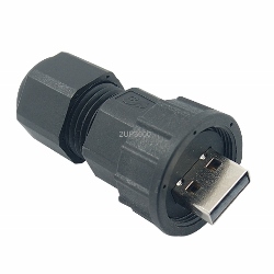 Conector USB (instalable en campo (soldadura)), 2UP3000-W05100H