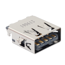 Connecteur USB 3.0 Standard Type-A, USB3.0 Standard-A, USB-A, USBA, 2UB1646