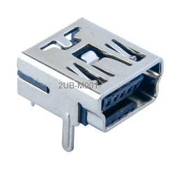 USB 2.0 Mini Type-B Connector,USB2.0 Mini-B,USB-B, 2UB-M001