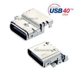 USB4 USB-C USBC Connector,USB Type-C Connector, 2UB3C40-000111F