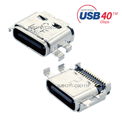 TBT4, USB4, connecteur USB-C USBC, connecteur USB Type-C, 2UB1771-C00111F