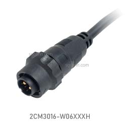 Conector de alimentación para bicicleta eléctrica, 2CM3016-W06XXXH